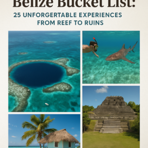Belize bucket list experiences