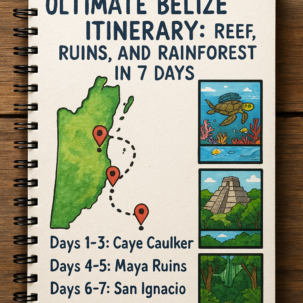 Belize vacation itinerary